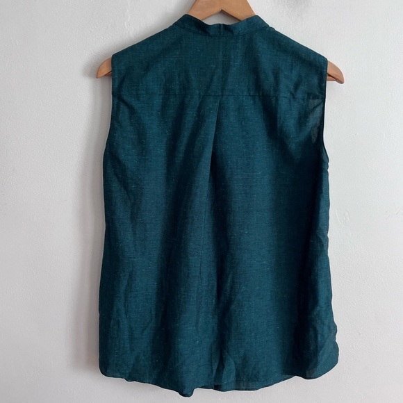Akris Punto Linen Blend Ser Top and Tiered Skirt - Picture 8 of 13